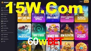 Welcome Bonus 60wbet